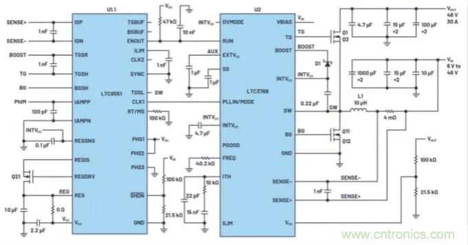 升壓轉(zhuǎn)換器的功率翻倍提高，這是怎么做到的？
