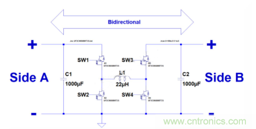 如何用碳化硅MOSFET設(shè)計(jì)雙向降壓-升壓轉(zhuǎn)換器？