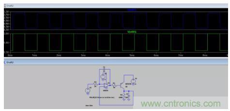 反饋點(diǎn)接到運(yùn)放同相端，輸出震蕩后是電路還是負(fù)反饋嗎？