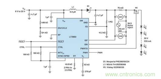 玩轉LTspice丨生成LED驅動器的波德圖，你學會了沒？