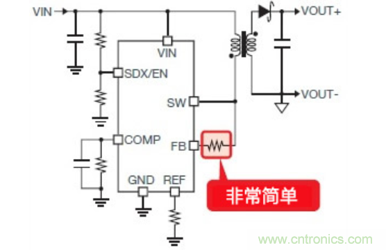 無需光耦的隔離型反激式DC/DC轉(zhuǎn)換器(1)