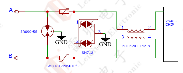 伺服電機(jī)驅(qū)動(dòng)接口、電源保護(hù)方案