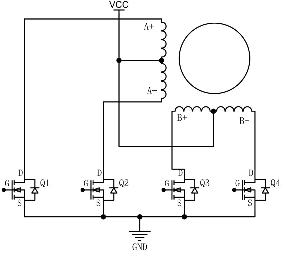 低壓MOS在步進(jìn)電機驅(qū)動器上的應(yīng)用