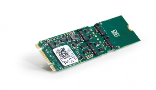 克薩重磅發(fā)布高性能超輕薄、帶有四個分布式CAN模塊的緊湊型嵌入式通訊卡