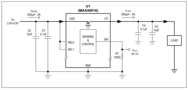 擴(kuò)大40年期電源電壓范圍，從<300uA到3A無電阻電流檢測解決方案