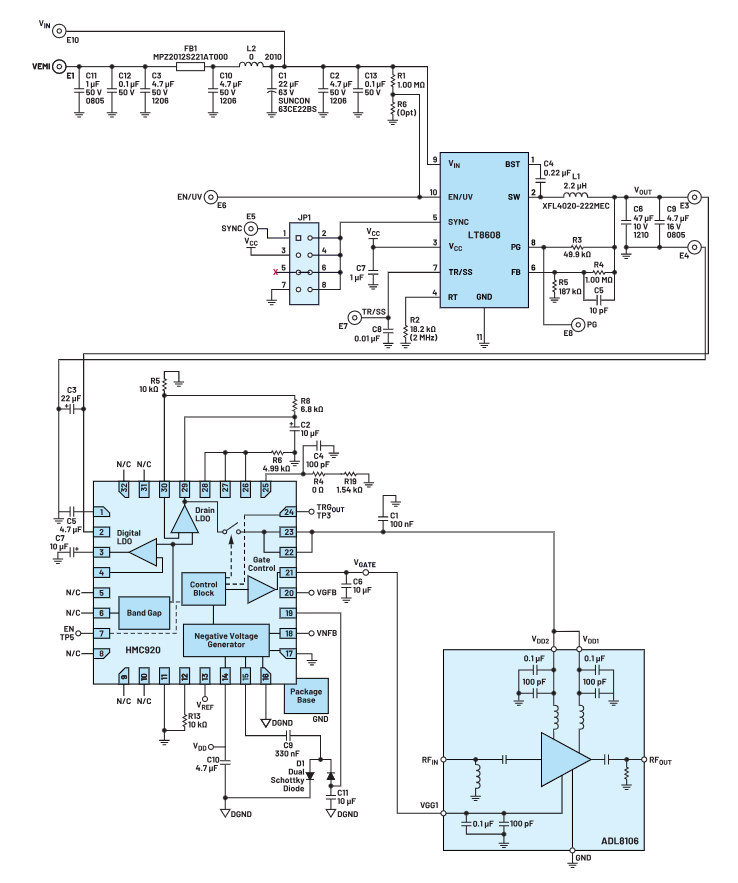 偏置時序全解析：避免pHEMT射頻放大器損壞的關鍵技巧