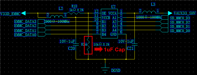 對于采用雙向自動檢測IC TXB0104在電平轉換端口傳輸中組態(tài)的分析