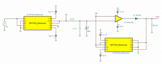 基于MPY634的有效值電路設(shè)計(jì) 基于MPY634的有效值電路設(shè)計(jì)